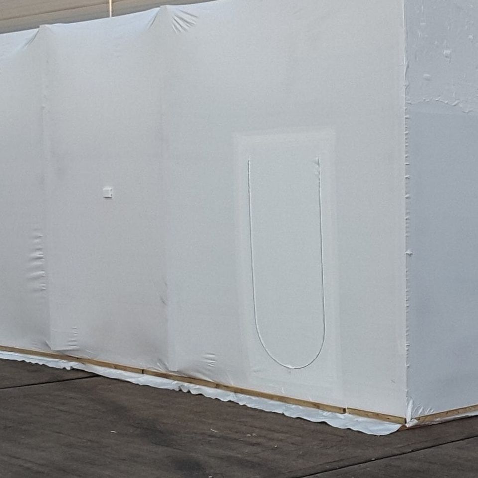 Zip Doors drzwi do wklejania do elementów zabezpieczonych folią termokurczliwą (200x130cm) - obrazek 3