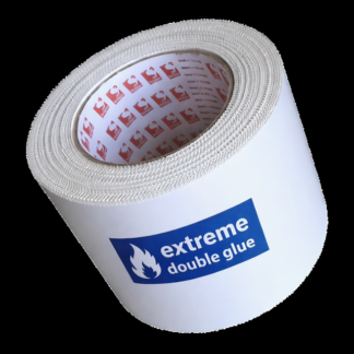 EXTREME DOUBLE GLUE – Taśma klejąca do Folii Termokurczliwej (9,6cm x 33mb)